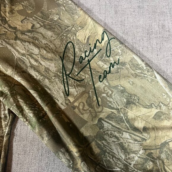 Honda JT Racing Long Sleeve Shirt Men Size XL Jersey Oak Camo Green/Tan NEW - Picture 8 of 9